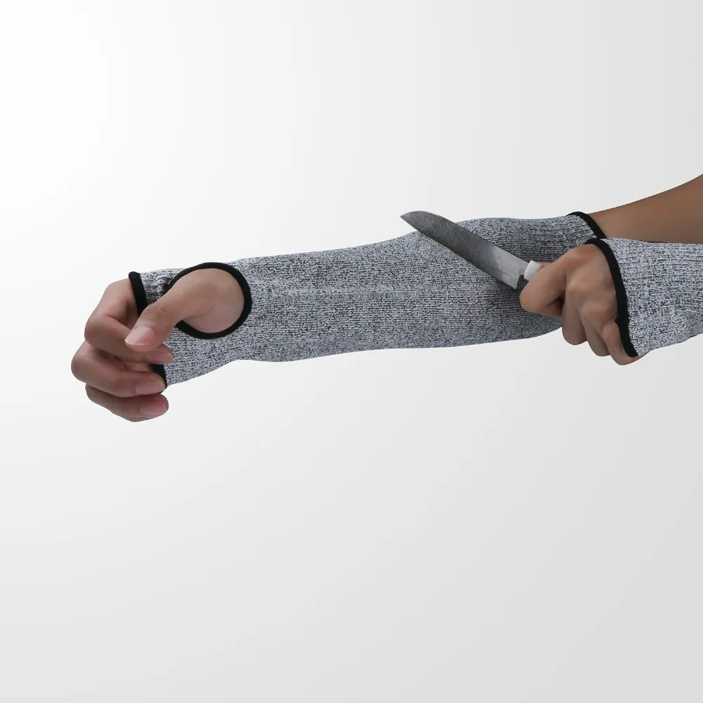 1 шт. абсолютно защитный рукав анти-порезы прокол Защита Защитные нарукавники Спорт Привод Рабочая рука защитные перчатки безопасности