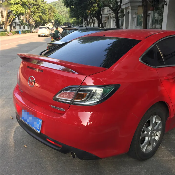 Спойлер для Mazda 6 высококачественный спойлер из АБС материала заднего крыла