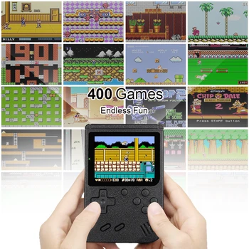 

3.0 Inch Color LCD Kids Color Game Player Retro Portable Mini Handheld Video Game Console Built-in 400 games