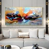 Abstract  Buddha Lord Oil Painting on Canvas Religious Posters and Prints  Scandinavian Cuadros Wall Art Picture for Living Room ► Photo 3/6