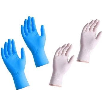 

200 Pc Disposable Gloves Beauty Salon Waterproof Rubber Latex Nitrile Tattoo Thick Gloves