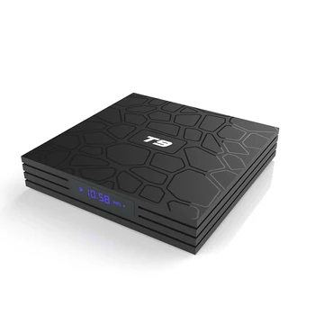 

T9 TV Box Newest 4K Android 8.1 RK3328 Quad Core 4GB RAM 32GB ROM Smart TV Box Netflix Media Player Set Top Box with USB 3.0