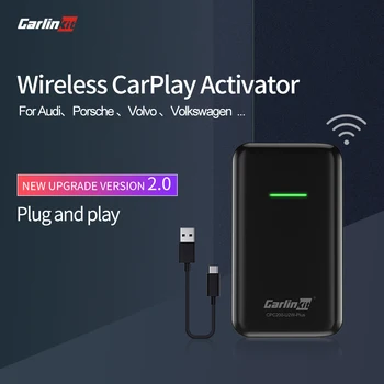 

Carlinkit CarPlay Wireless Activator Auto connect for Audi Porsche Wolkswagen Volvo Original car with CarPlay Wireless Carplay