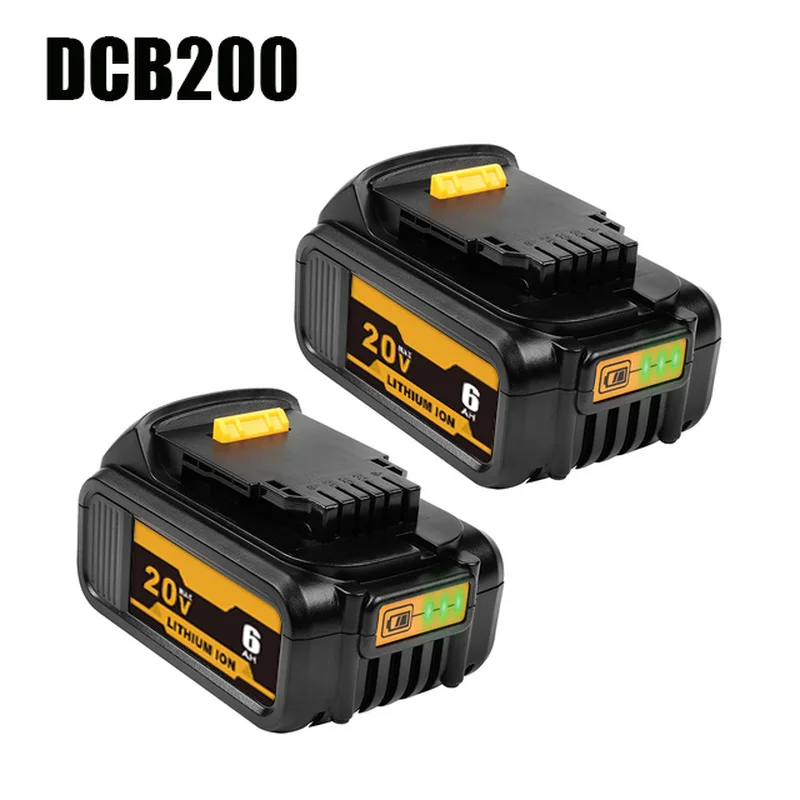 Сменные литиевые аккумуляторы 20 в 6000 мА · ч для электроинструментов