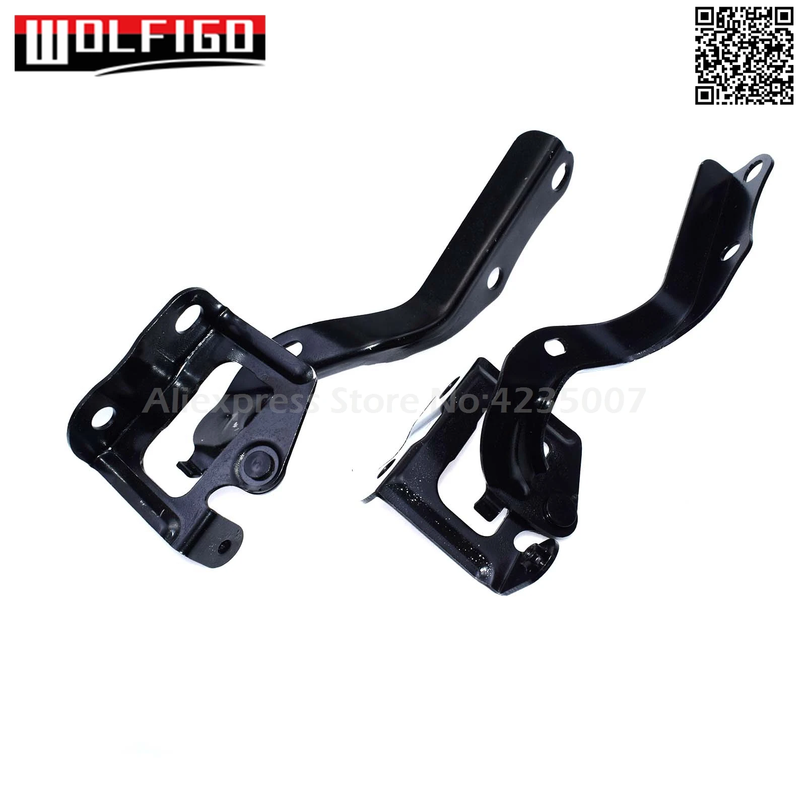 WOLFIGO New 1 PC / 2PCS Left Right Hood Hinge for Toyota Prius 2010- 5342047070,5341047070,TO1236168,TO1236167