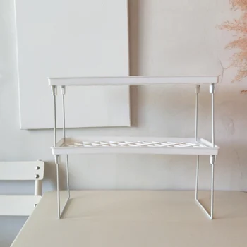 

Desktop INS style Simple folding storage rack for non printing Simple Folding Storage Rack Student Base Elevated Hand 2