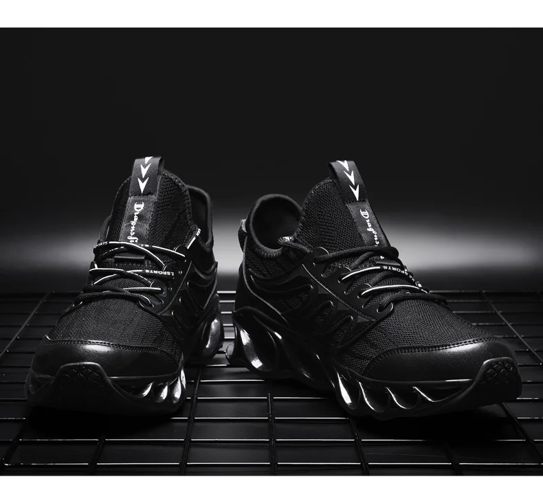 Damyuan Fashion Sharp Shock Absorption Men's Sneakers Outdoor Travel Jogging Walking Essential Running Shoes Big Size 46