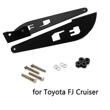 

52 Inch Light Bar Roof Rack Top Mounts Windshield Curved Lamp Bracket For Toyota For FJ Cruiser 2007-2014