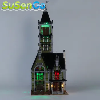 

SuSenGo LED Light kit For Creator Haunted House Toys Building Blocks Lighting Set Compatible with 10273 (Model Not Included)