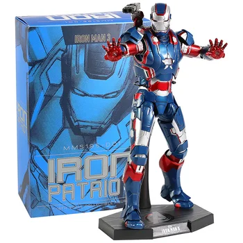 

New HC MMS195 Iron Man Avengers Action Figure Model Toy Gift with LED Light