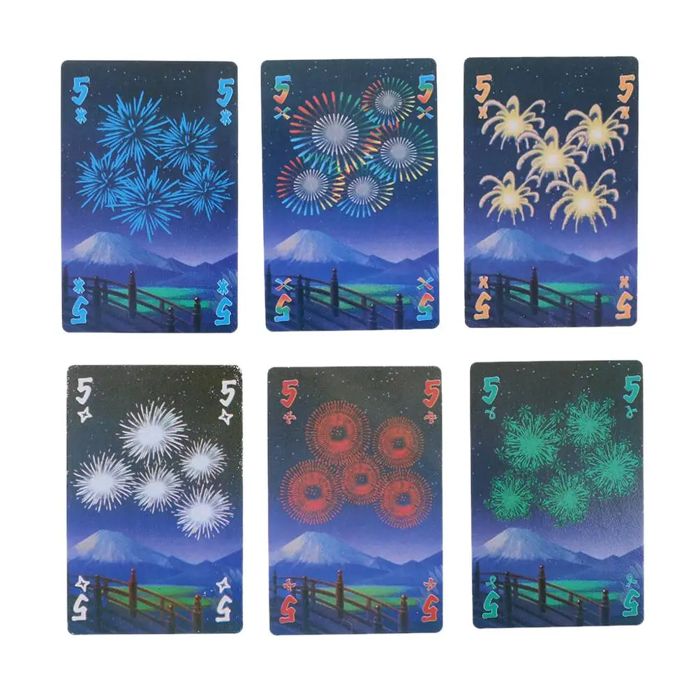 Для HANABI настольной игры 2-5 игроков кaрточные игры легко играть смешные игры для вечерние/семейные родитель-детская игра