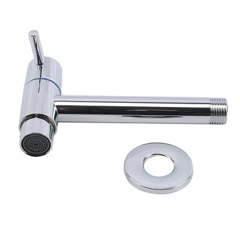 

Contemporary Leading Single Mop Pool Polished Chrome Faucet Lengthen Mounting Washing Machine Tap Bathroom Accessories
