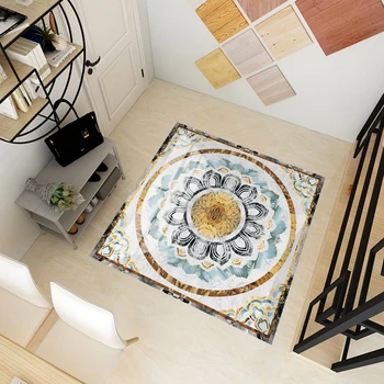 

Parquet floor stickers European-style corridor entrance extra large tile stickers thick waterproof and wear-resistant floor