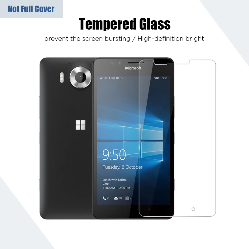 Закаленное стекло для смартфона Nokia C1 C2 C5 Tava Tennen Endi Lumia 635 640 950 1 3 2 5 8 5G|Защитные