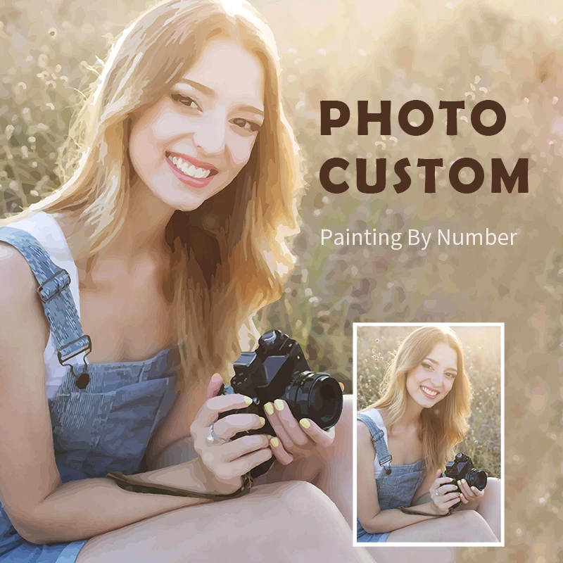 Diy масляная краска сделай сам Сделай фото в персональную краску по номерам на