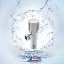 От производителя; 304 Матовый Нержавеющая сталь угловой вентиль Треугольники клапан камера горшок ведущая водный нагреватель для горячей и холодной Ват