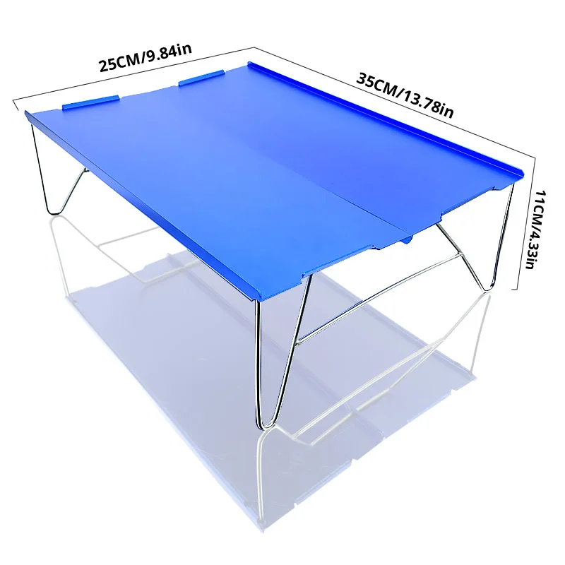 Мебель стол-стол алюминиевая пластина складной Открытый Прочный Кемпинг легкий барбекю - Цвет: 04