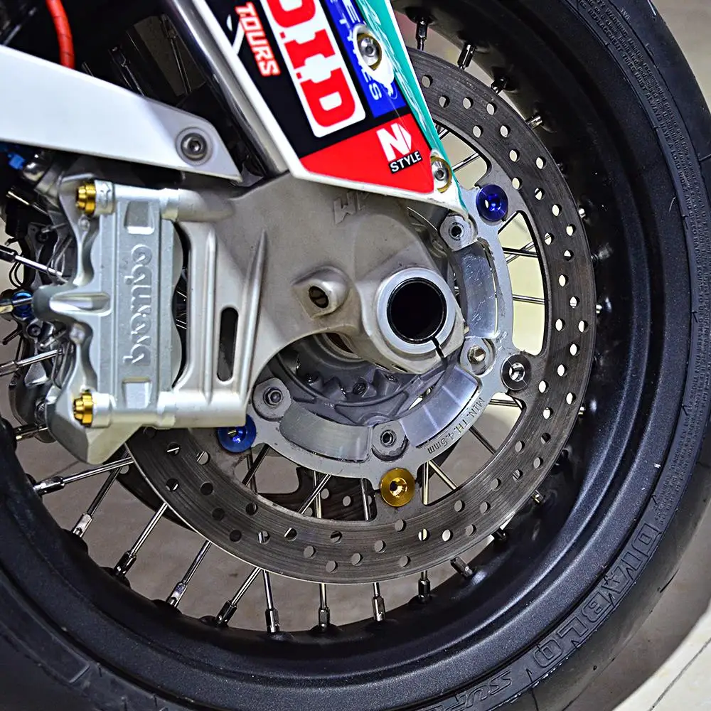 Тормозной диск для мотоцикла M10X1.0 ротор дискового тормоза Husqvarna TE FE TC FC TX FX Yamaha YZ YZF
