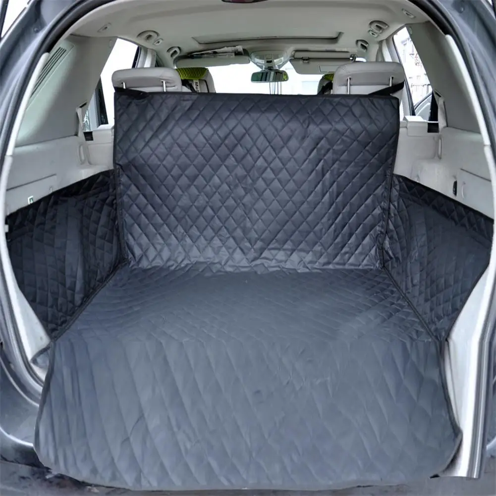 

Car Pet Mat Waterproof Canvas Fabric Car Trunk Carpet For Dog Cat Puppy Pet Transportation Dirtproof Travel Protector Cushion