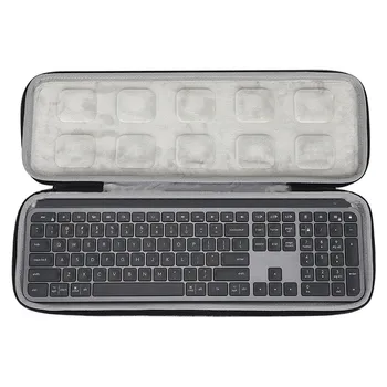

Keyboard Storage Bag EVA Hard Case for Logitech MX Keys Advanced Wireless Illuminated Keyboard Accessories
