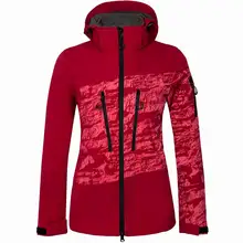 

Women Ski Jackets Hooded Soft Shell Winter Jacket Waterproof Windproof Snowboard Jacket Female Snowboarding Skiing Hiking Sports