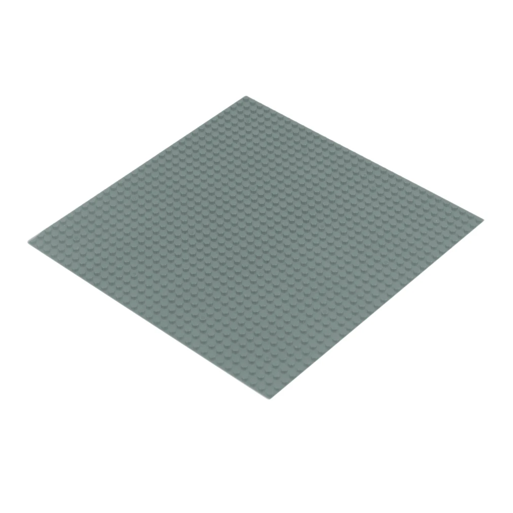 OCDAY 3pcs 32*32 Holes Universal DIY Building Small Particles Puzzle Floor Children Enlightenment Toys Floor Board
