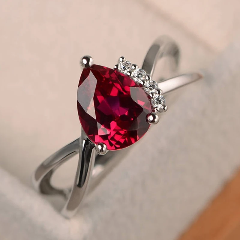 

2019 Hot Sell Multicolor Ring For Women Stone Rings For Women Christmas Birthday Gifts For Girl
