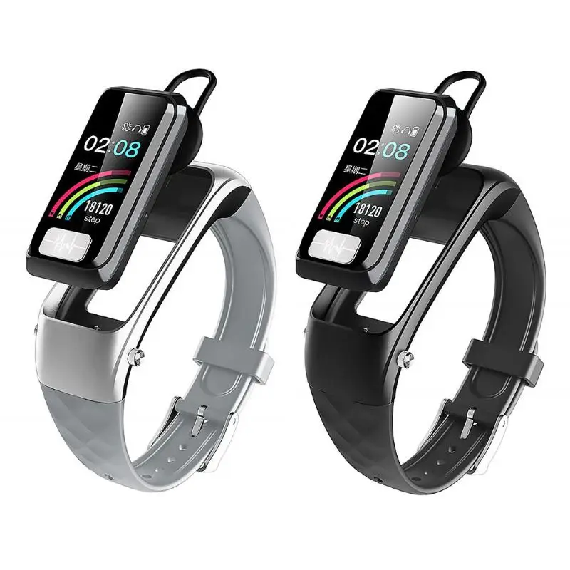 

ALLOYSEED Sport Heart Rate Blood Pressure Monitor Smart Wristband PPG ECG Photoelectric IP67 Bluetooth Smart Watch