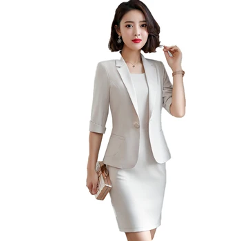 long evening dress with jacket