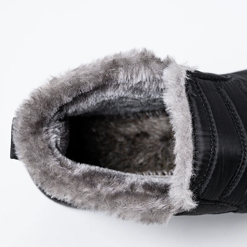 Women's Ankle Boots Winter Warm Snow Boots Women Black Ladies Shoes Waterproof Women's Short Comfortable Female Shoes