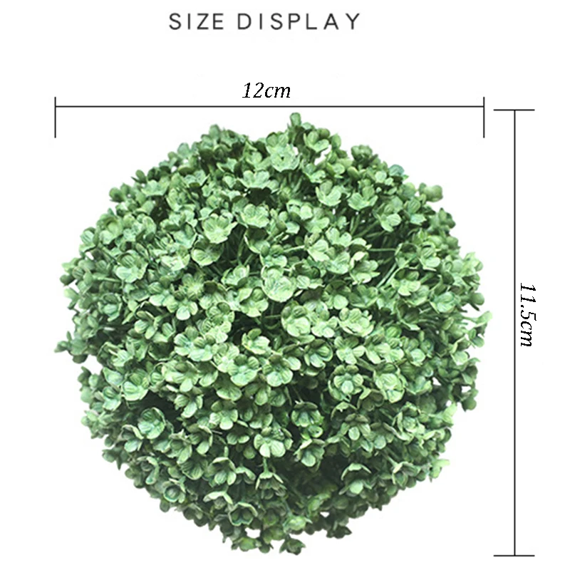 11.5cm / each artificial five-petal flower weed ball simulation flower home decoration wedding plant wall