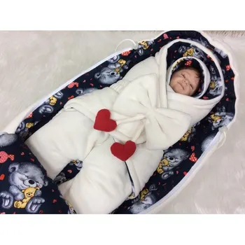 

Зимний комплект "Любимка" ЗИМА Комплекты на выписку и для прогулок 0-6 мес