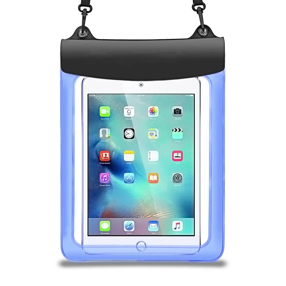 Открытый Большой размер водонепроницаемый чехол для телефона Ipad10-Inch ПВХ плоская водонепроницаемая сумка