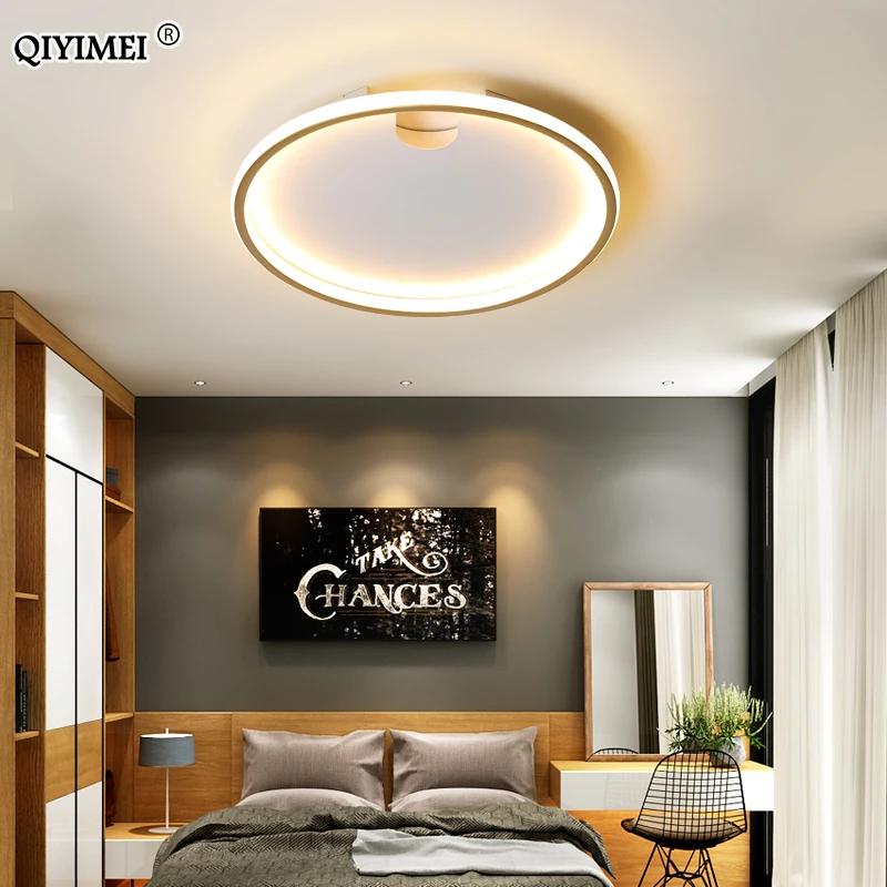 

Modern LED Ceiling Lights For Bedroom Study Living Room Salon Loft Hall Decorate Luminarie Indoor Lighting Round Lamps Dimmable
