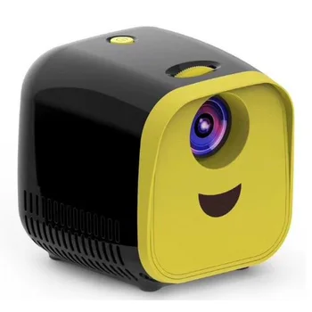 

Home Projector Mini Portable High-Definition Outdoor Mobile Phone with Screen Projector Home Theater US Plug