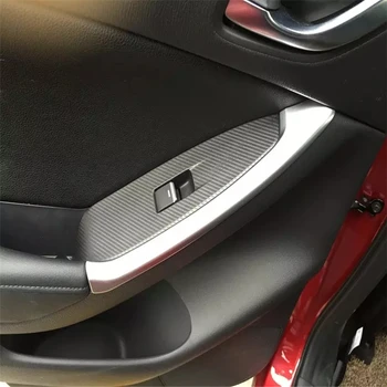 

WELKINRY for Mazda CX-5 KE 2015 2016 ABS chrome car rear tail interior armrest door window lifter switch panel handling trim