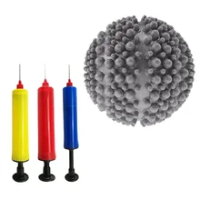 PVC Hand Massage Ball PVC Soles Hedgehog Sensory Training Grip the Ball Portable Physiotherapy Ball Catch the Ball with Pump
