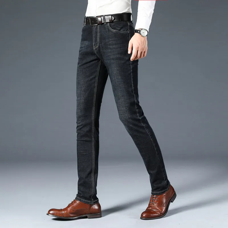 Slim Fit Denim Trousers|Jeans| - AliExpress