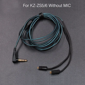 

Newest KZ ZS3/ZS5/ZS6 Dedicated Cable 0.75mm 2-Pin Upgraded Cable Replace Cable Upgrade Cable Ues For KZ ZS3/ZS5/ZS6 Without MIC