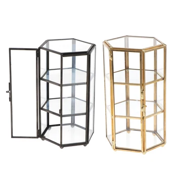 

Geometric Flower Room Air Plants Planter Jewelry Box Hexagonal Candlestick