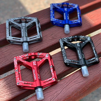 

1 Pair MTB / BMX / Road Bicycle Pedals 3 Sealed Bearings Ultralight Bike Pedals Platform Wide Non-Slip Cycling Pedals Bike Part