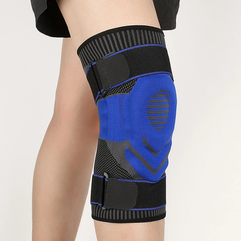 Ginocchiere supporto ginocchiere pallacanestro sport compressione  ginocchiera protettore manica MTB Fitness maglia sportiva cravatta calda 1  pz|Paragomiti e ginocchiere| - AliExpress