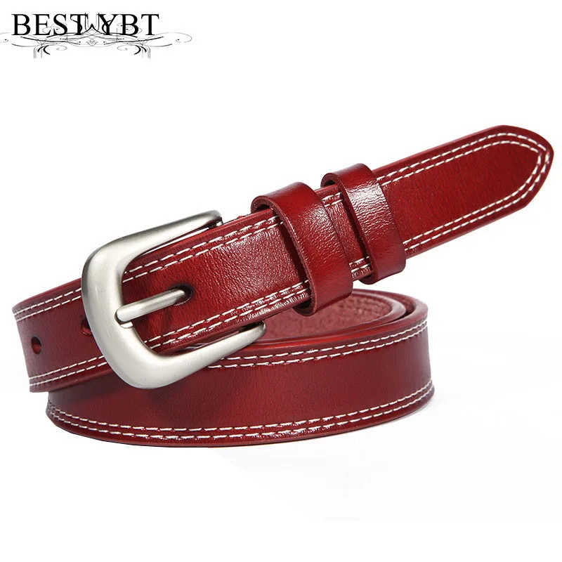 

Best YBT Women Imitation Leather Belt Alloy Pin Buckle Pin Buckle Fashion Top Quality Slender Waist Strap Hot Sale Women Belt