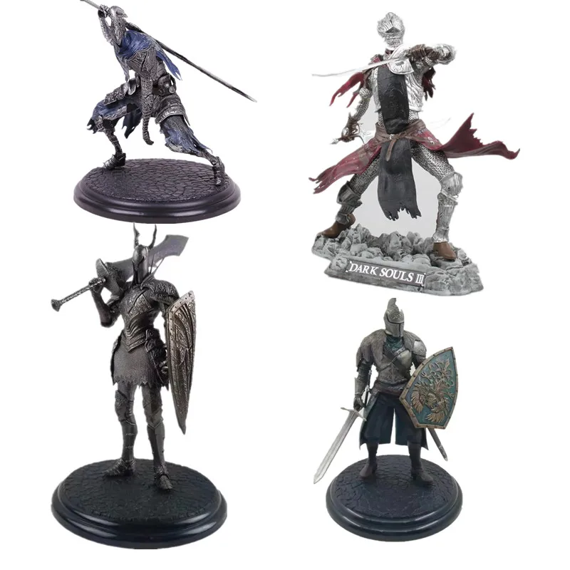 Экшн Фигурка Темные души Amiibo Black Red Knight Heroes of Lordran Siegmeyer Artorias Коллекционная модель