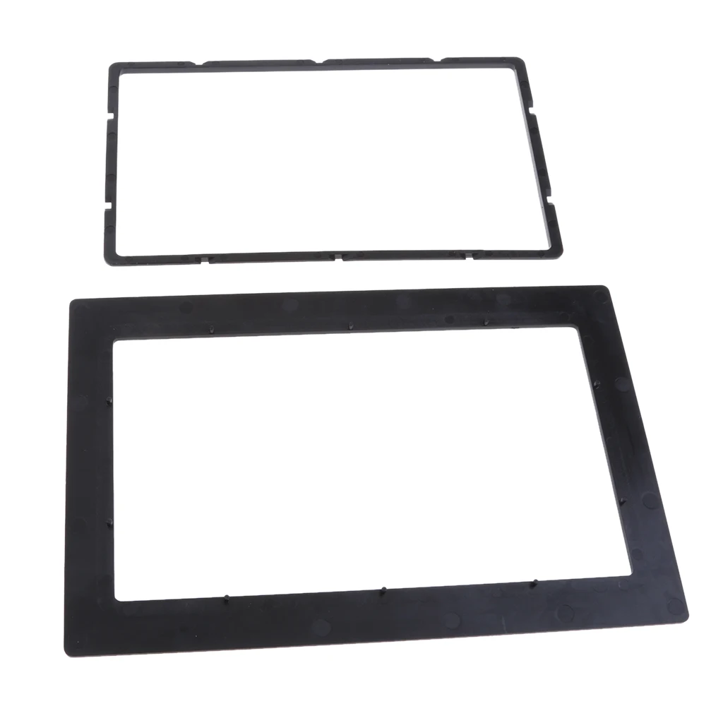 Car DVD Radio fascia Universal frame 2-DIN installation 211x138mm