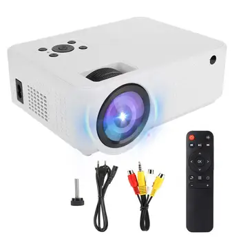 

Portable Projector Home Cinema Theater Media Player LCD Panel+LED Lamp US Plug 90-240V