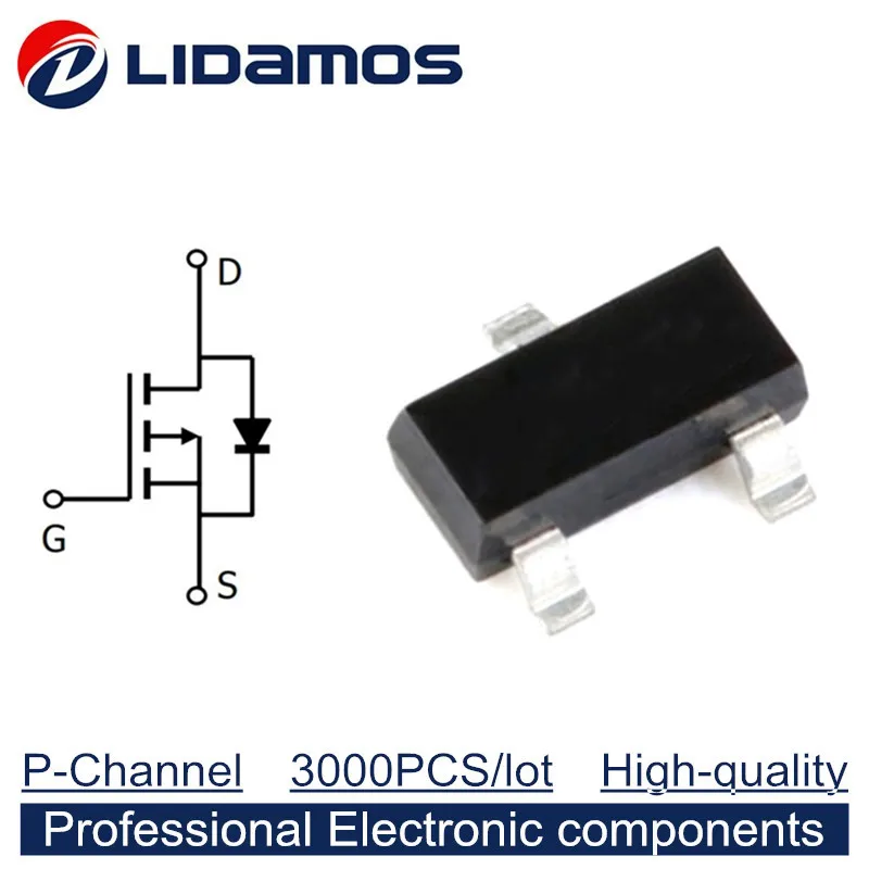 10 Pcs MOSFET FDN340P-NL SOT23-3 FDN340P-NL
