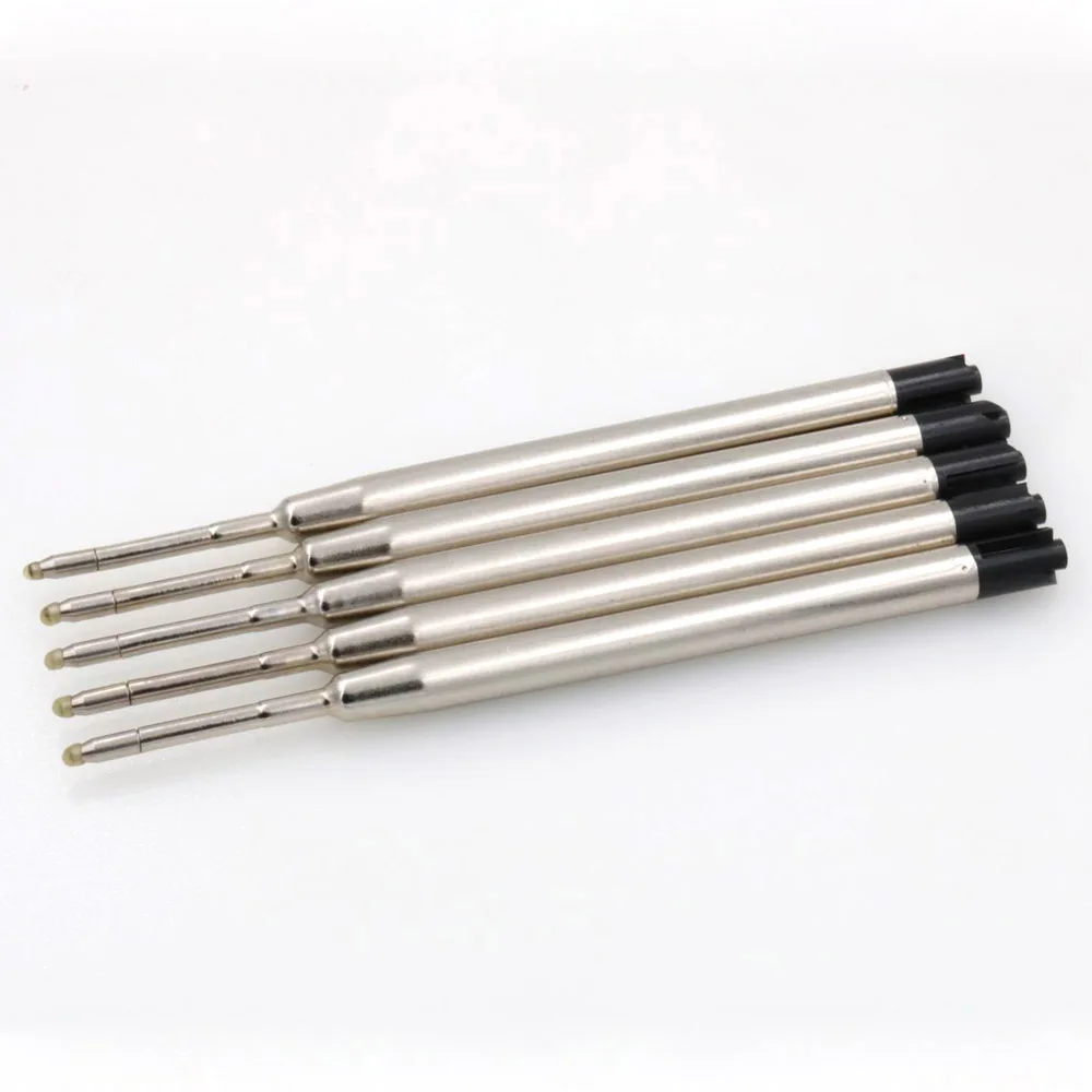 5 шт. черная Шариковая ручка для бизнеса и школы|pen plotter|pen mouserefill system |