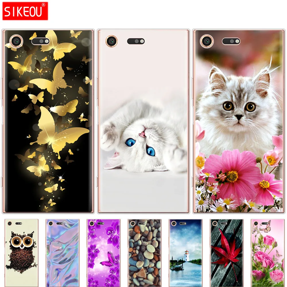 

Silicone case For Sony Xperia XZ2 Case for Sony XZ2 Compact Cover for Sony XZ1 /XZ1 Compact/XZ Premium cover phone bags