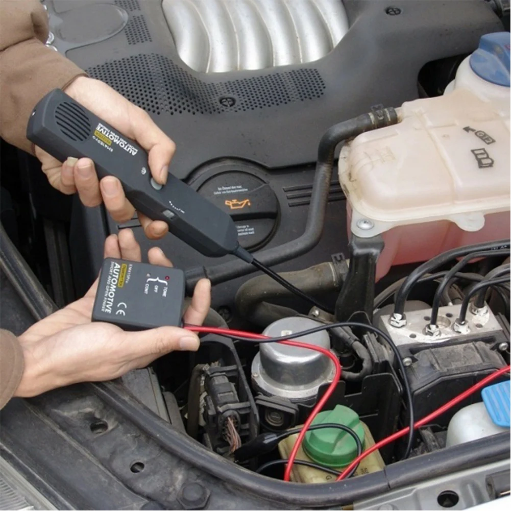 6-42V Universal Automotive Car Cable Wire Tester Tracker Vehicle Accessory for Detecting Short & Open Circuit Finder Tester
